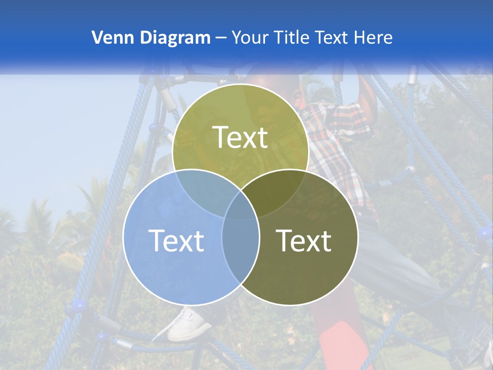 Black Child Handsome Black PowerPoint Template