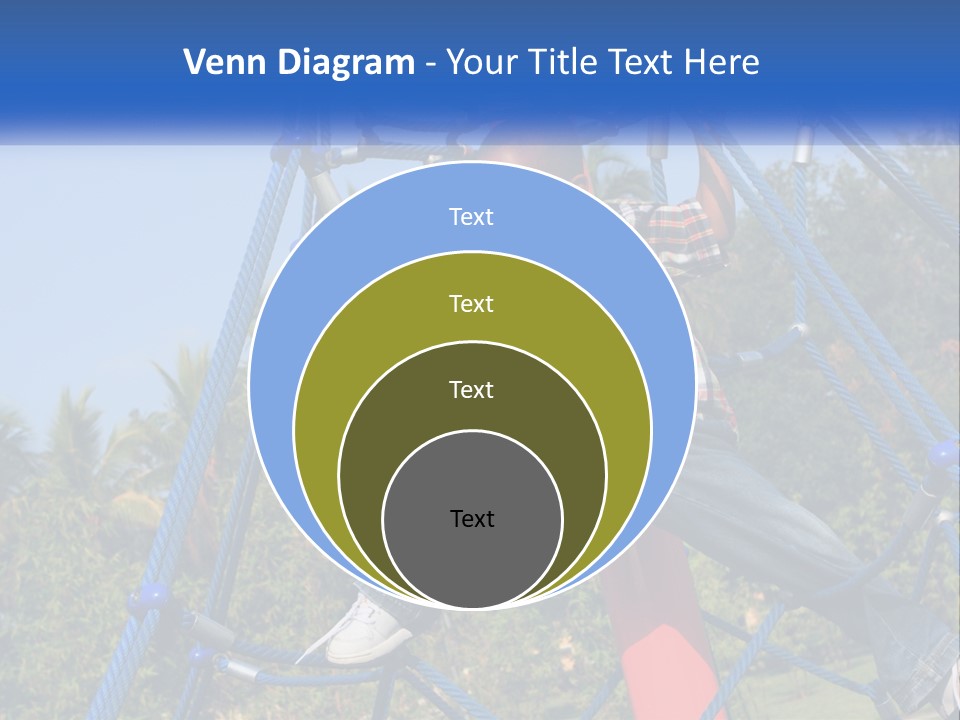 Black Child Handsome Black PowerPoint Template