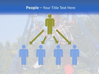 Black Child Handsome Black PowerPoint Template