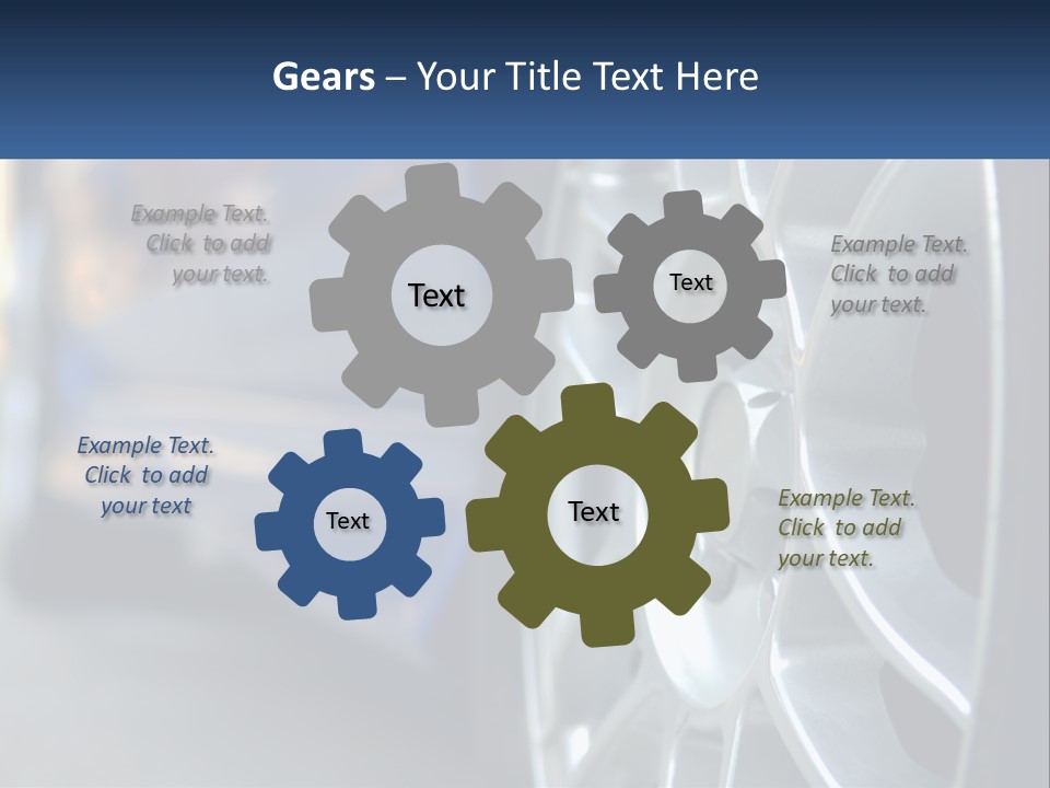 Engine Street Mode PowerPoint Template