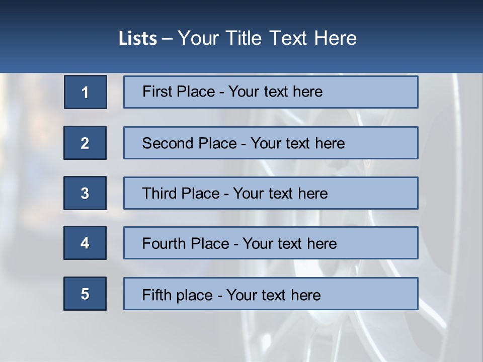 Engine Street Mode PowerPoint Template