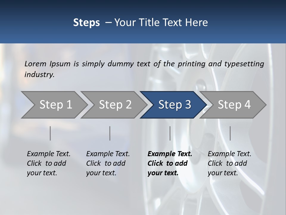 Engine Street Mode PowerPoint Template