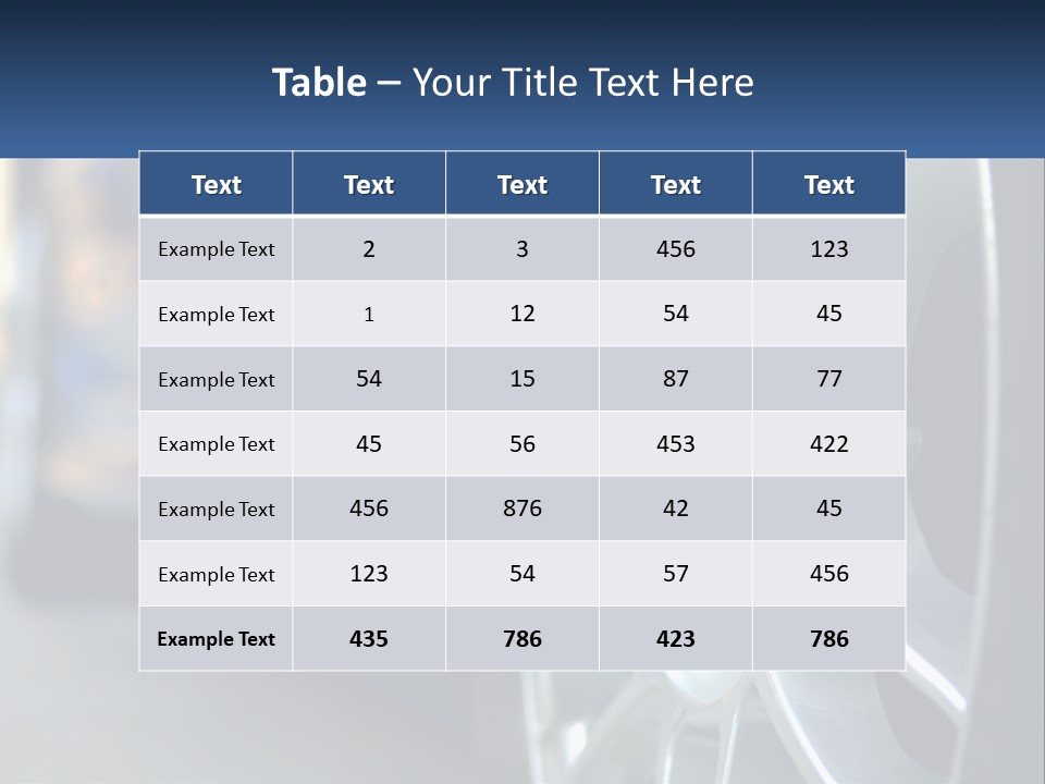 Engine Street Mode PowerPoint Template