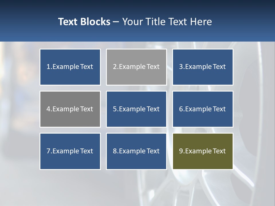 Engine Street Mode PowerPoint Template