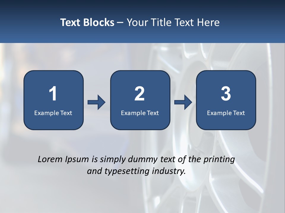 Engine Street Mode PowerPoint Template