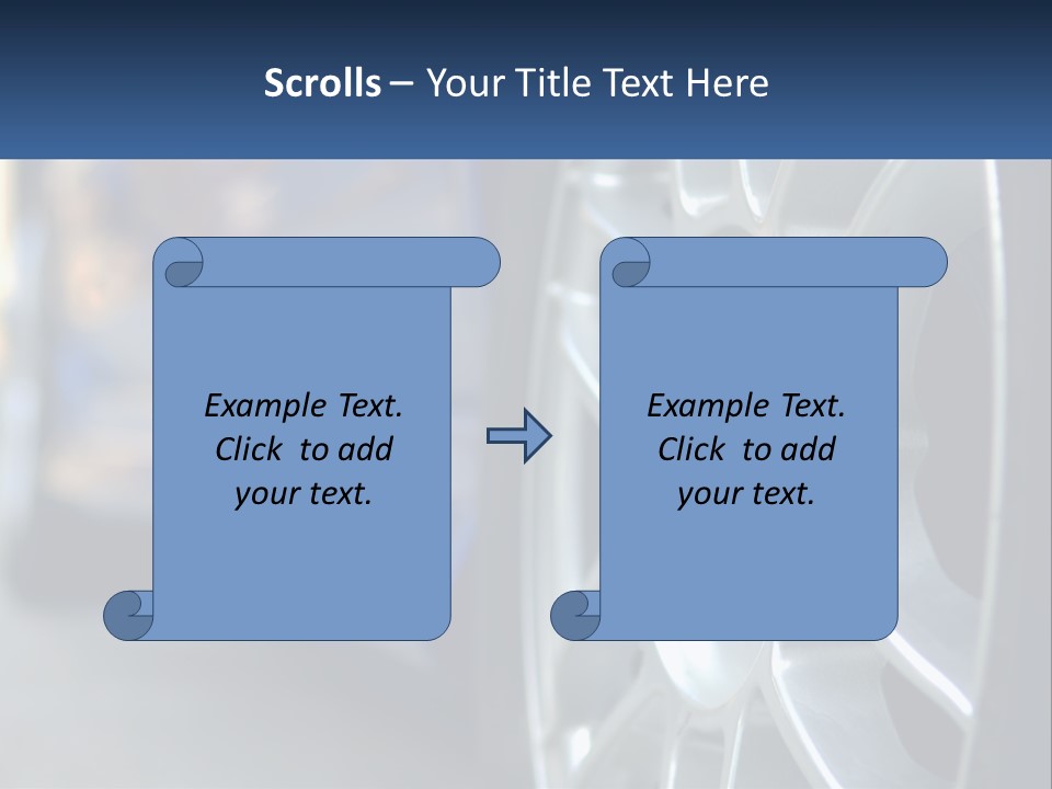 Engine Street Mode PowerPoint Template