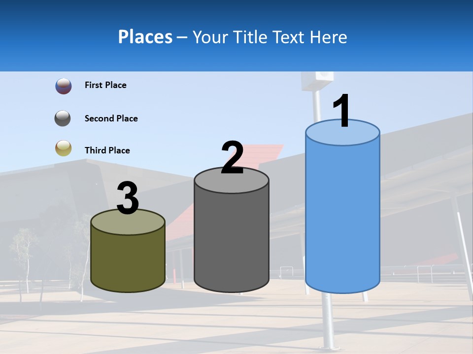 Architectural Design Posts PowerPoint Template