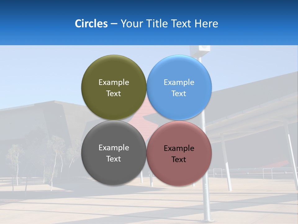 Architectural Design Posts PowerPoint Template