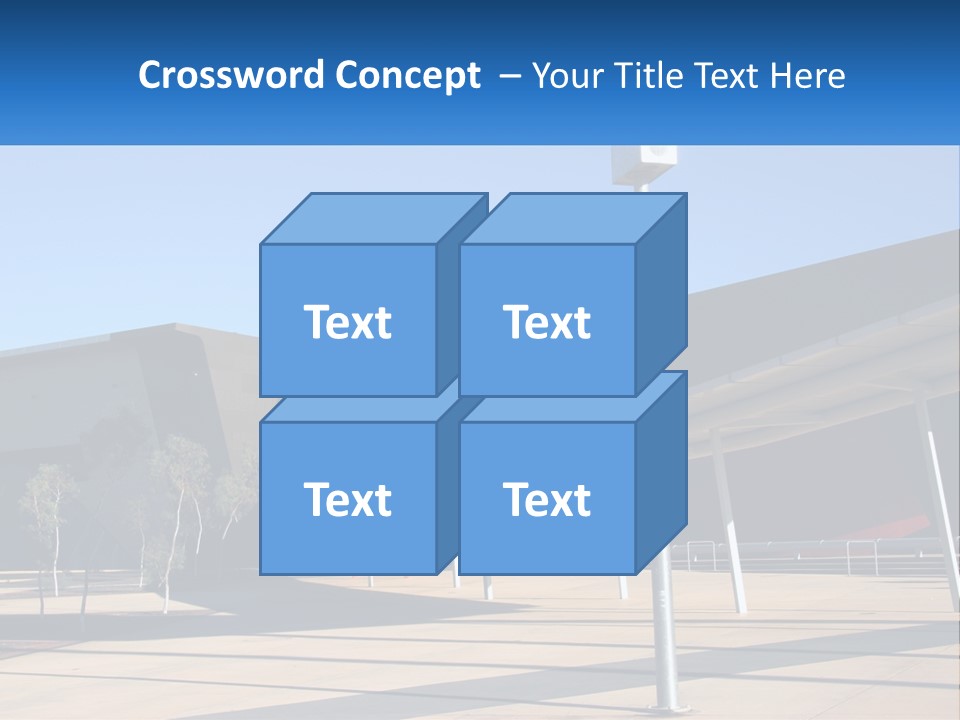 Architectural Design Posts PowerPoint Template