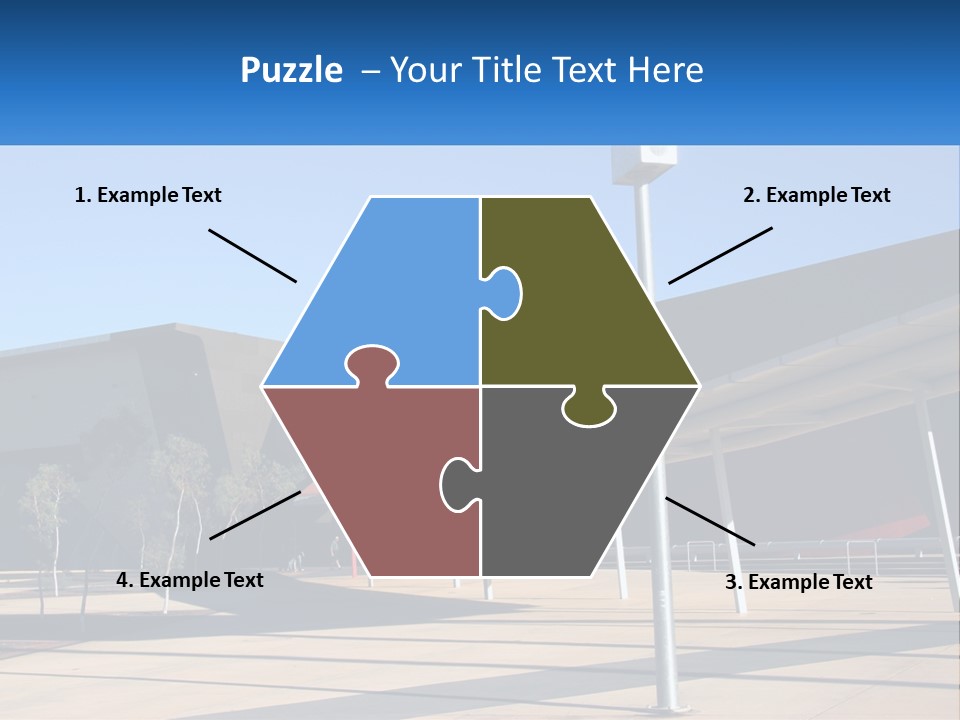 Architectural Design Posts PowerPoint Template