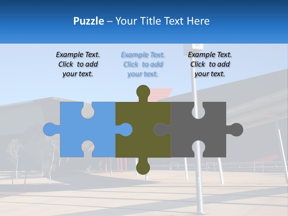 Architectural Design Posts PowerPoint Template