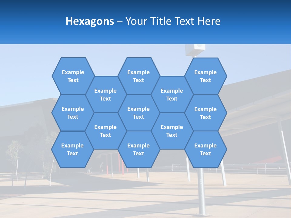 Architectural Design Posts PowerPoint Template