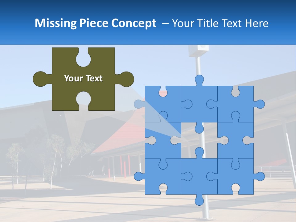 Architectural Design Posts PowerPoint Template