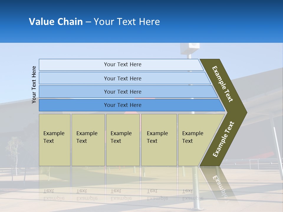 Architectural Design Posts PowerPoint Template