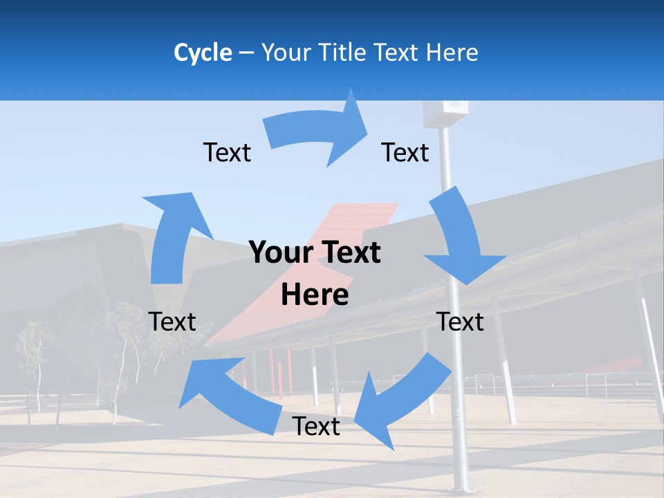 Architectural Design Posts PowerPoint Template
