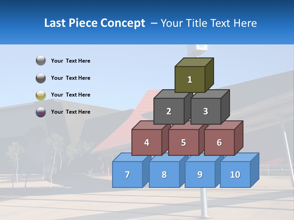 Architectural Design Posts PowerPoint Template