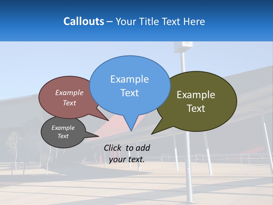 Architectural Design Posts PowerPoint Template