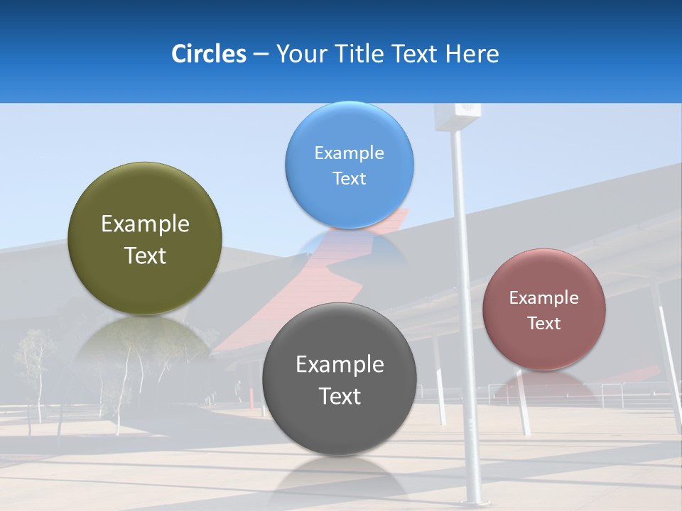 Architectural Design Posts PowerPoint Template