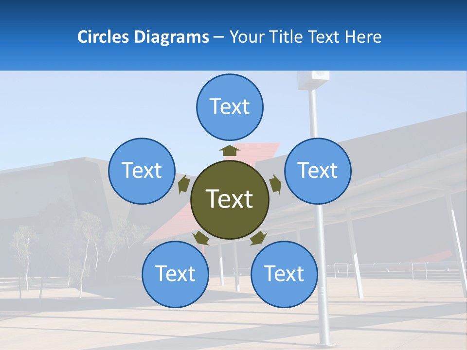 Architectural Design Posts PowerPoint Template