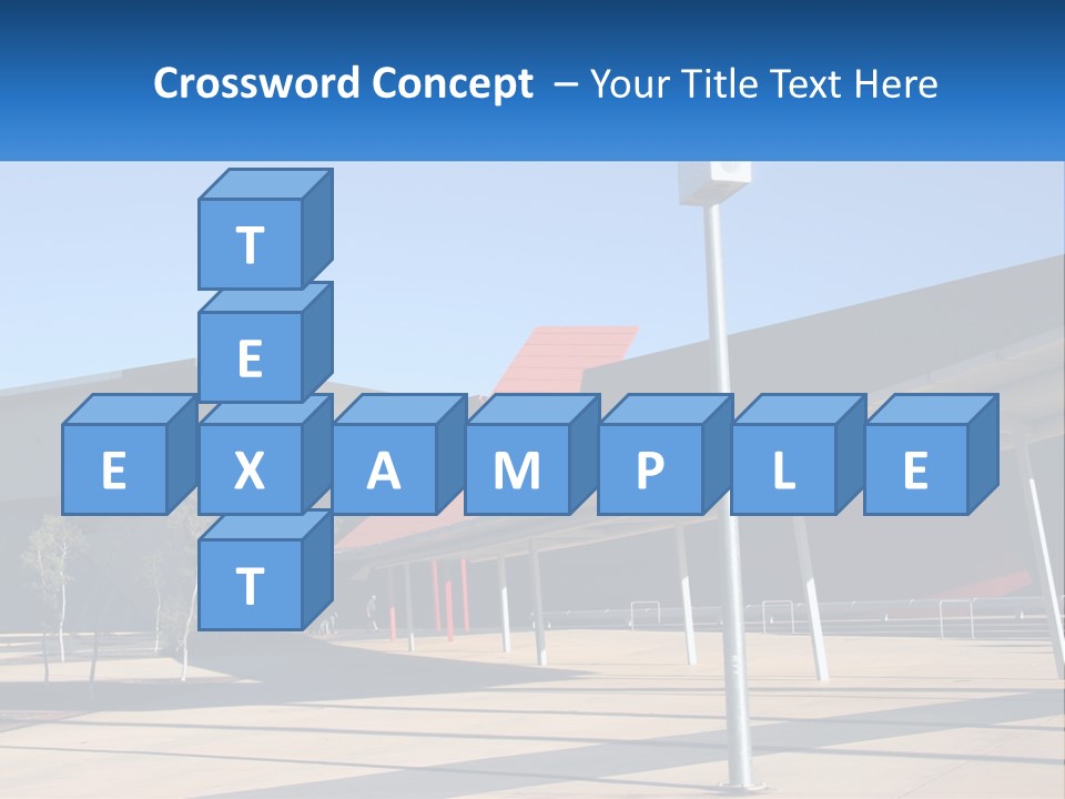 Architectural Design Posts PowerPoint Template
