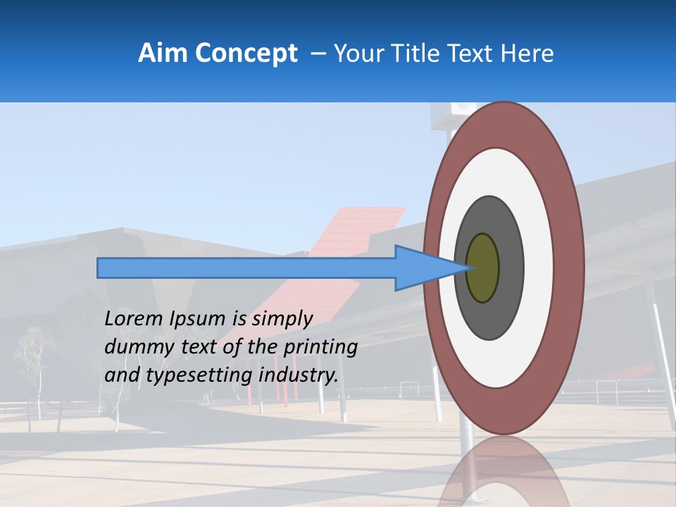 Architectural Design Posts PowerPoint Template