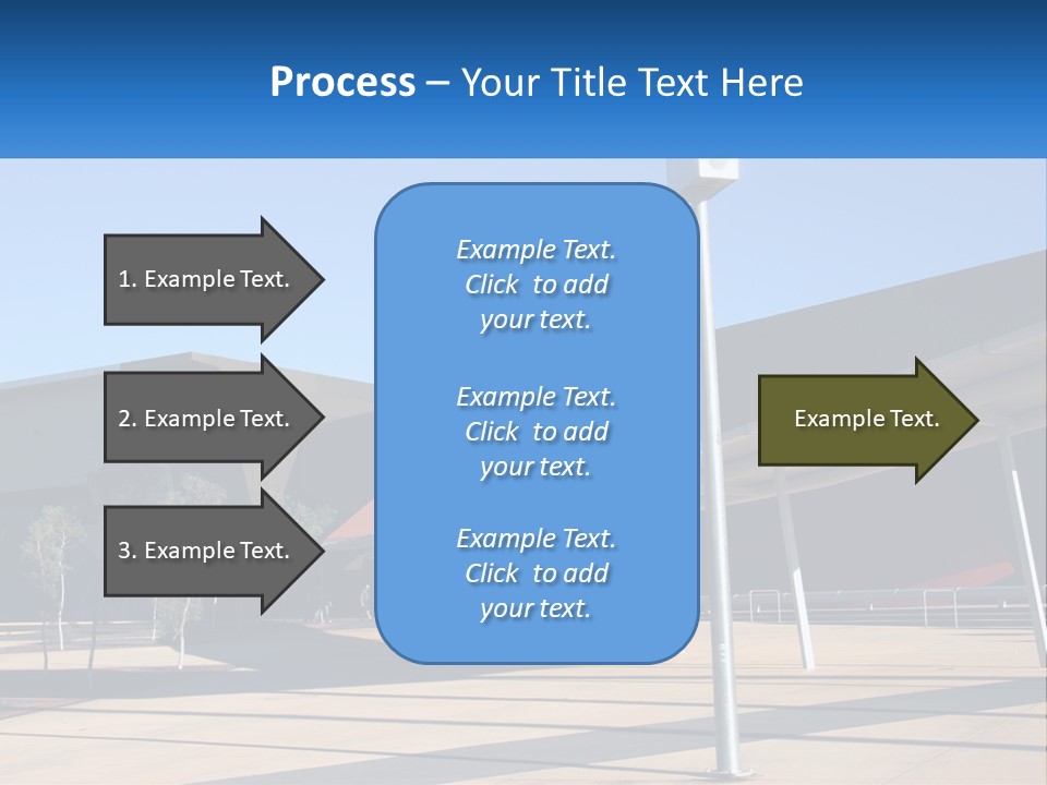Architectural Design Posts PowerPoint Template