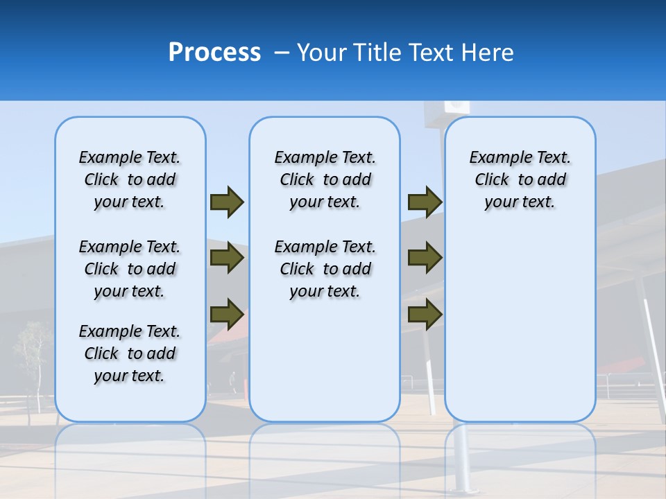Architectural Design Posts PowerPoint Template