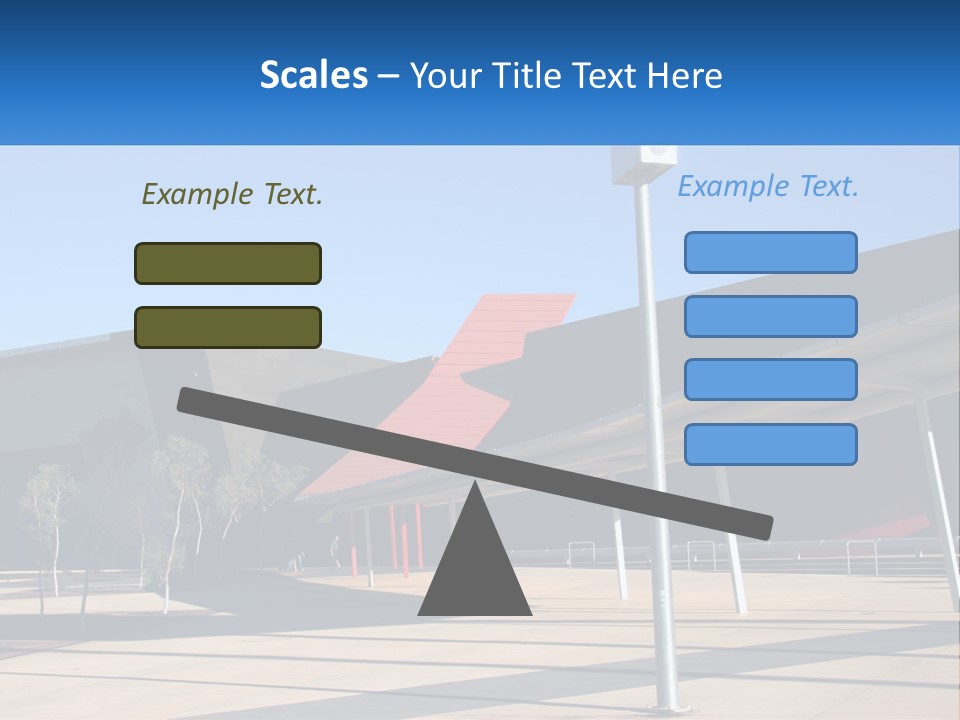 Architectural Design Posts PowerPoint Template
