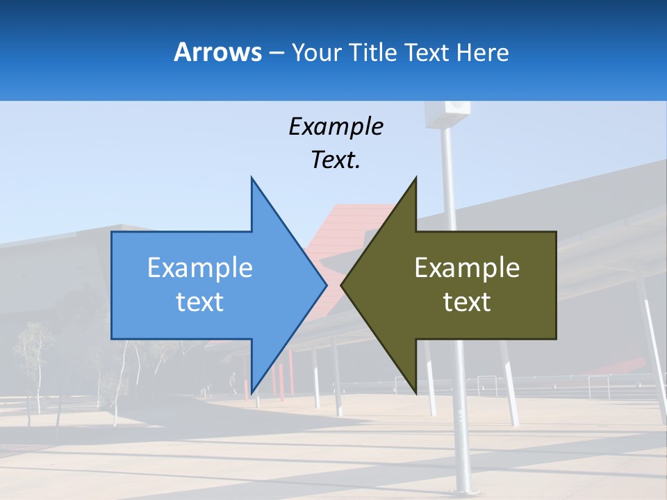 Architectural Design Posts PowerPoint Template