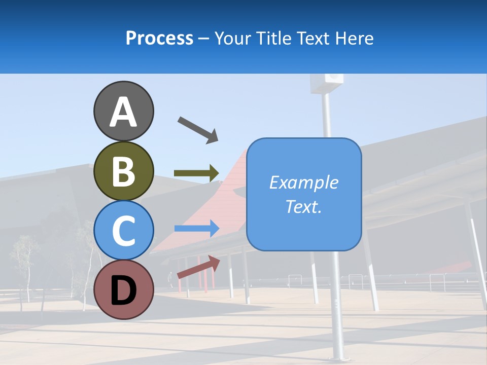 Architectural Design Posts PowerPoint Template