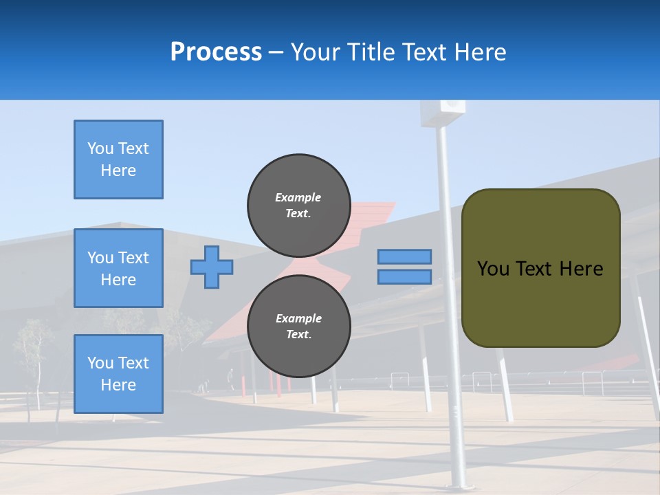 Architectural Design Posts PowerPoint Template