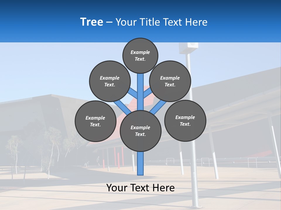 Architectural Design Posts PowerPoint Template