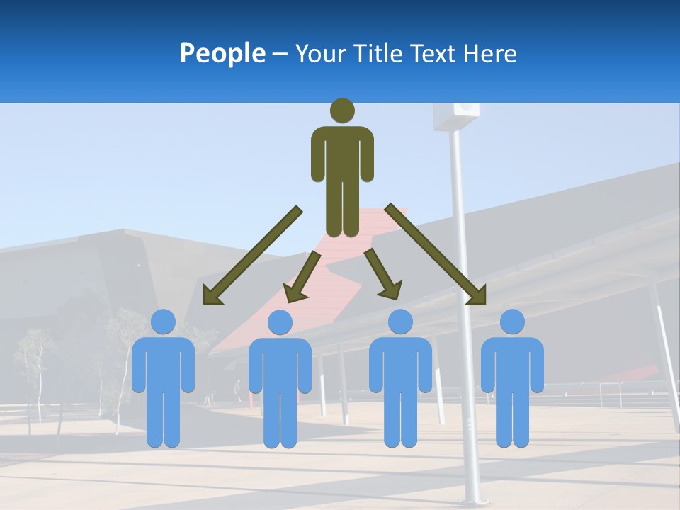 Architectural Design Posts PowerPoint Template