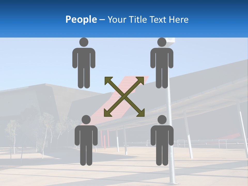 Architectural Design Posts PowerPoint Template