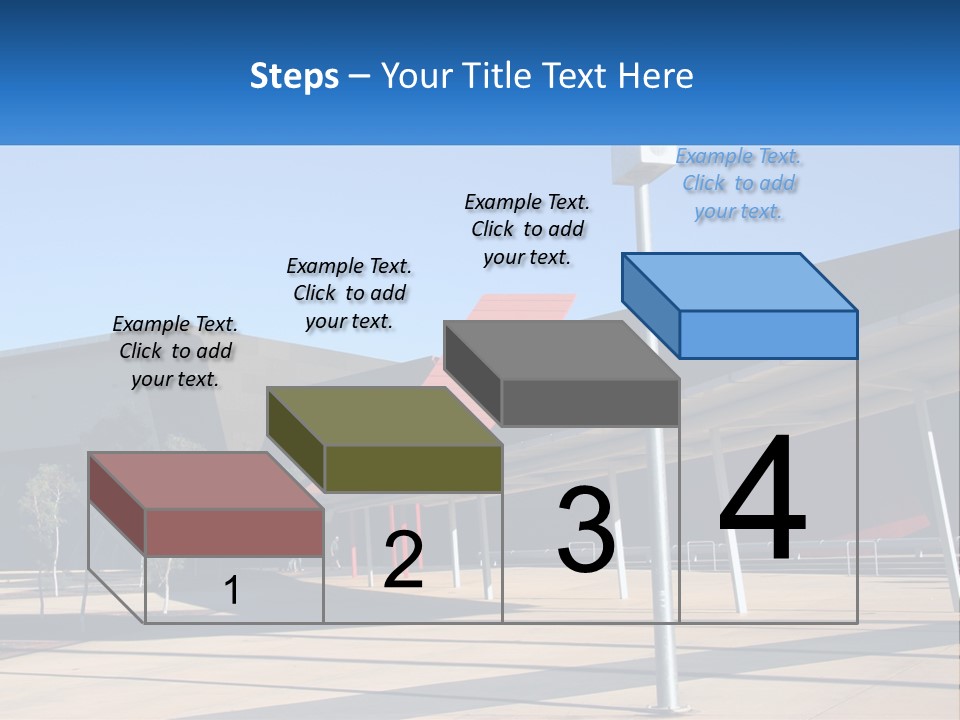 Architectural Design Posts PowerPoint Template