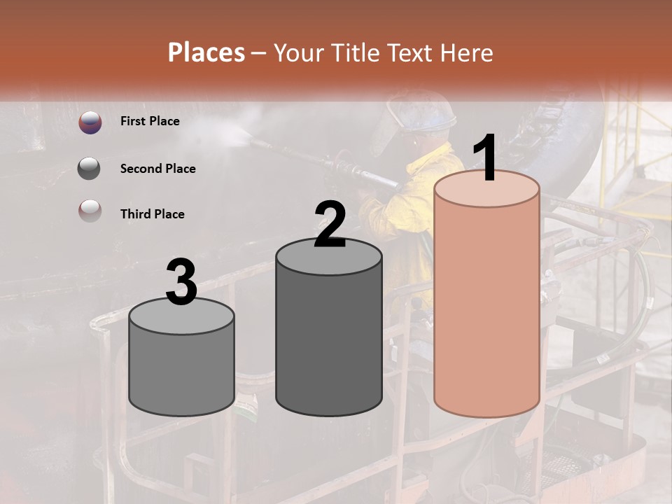 Occupation Male Clean PowerPoint Template