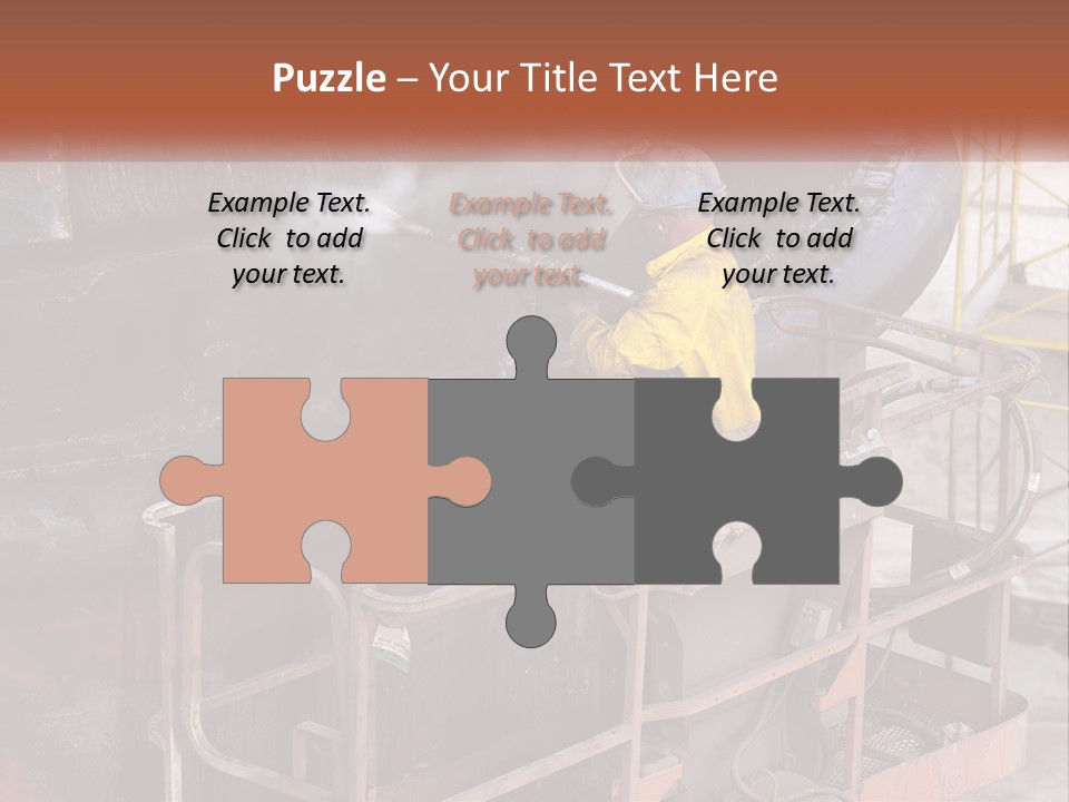 Occupation Male Clean PowerPoint Template