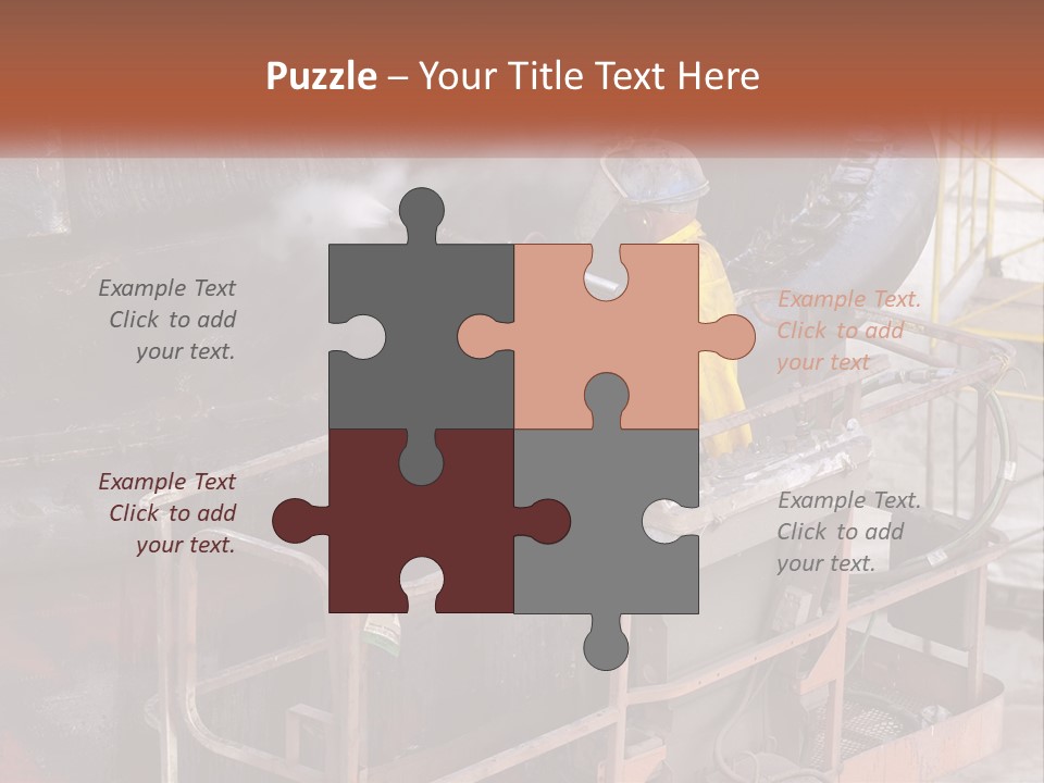 Occupation Male Clean PowerPoint Template