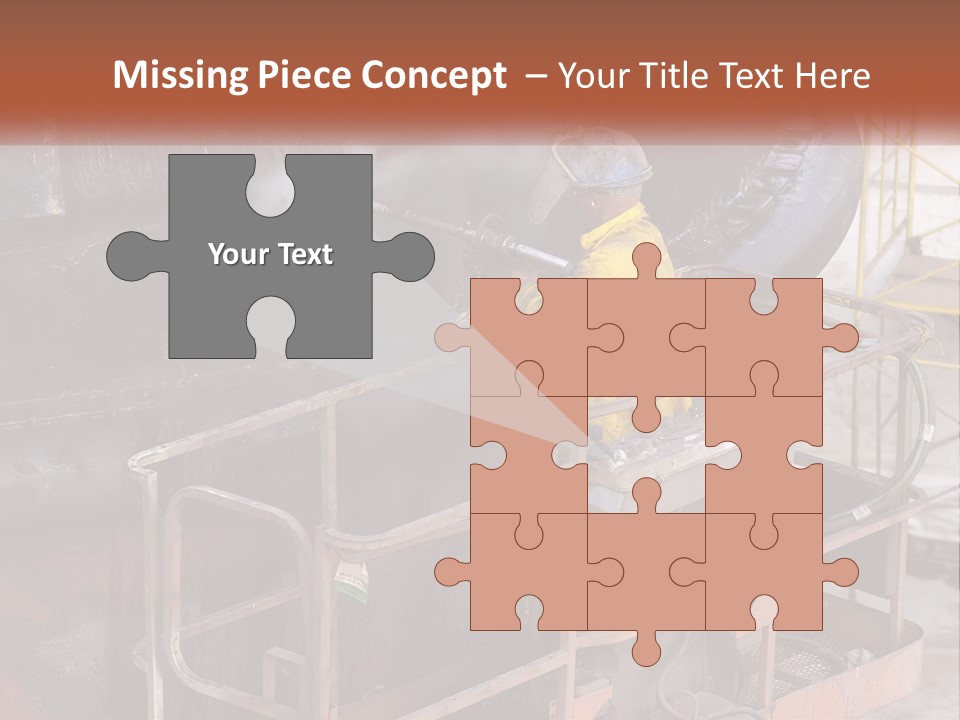 Occupation Male Clean PowerPoint Template