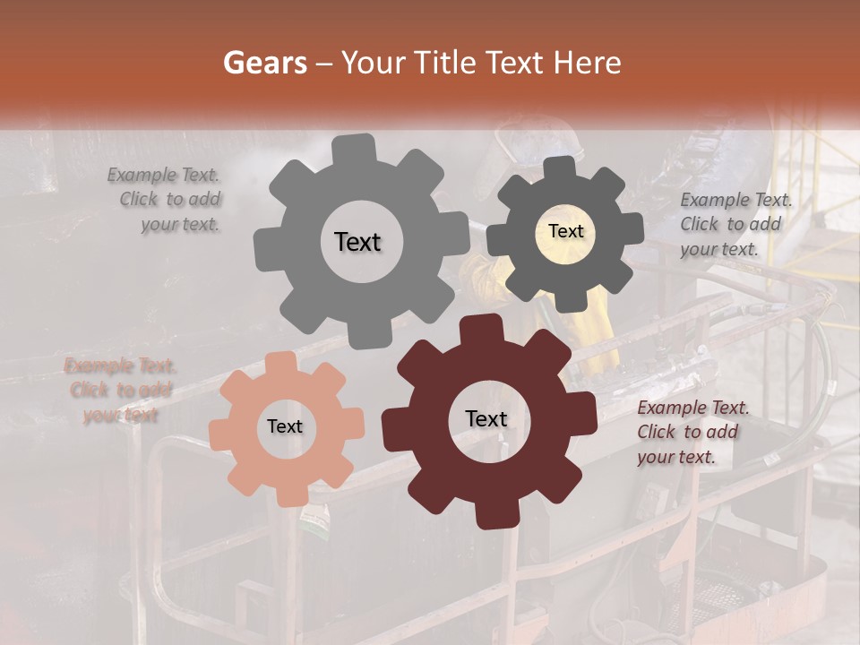 Occupation Male Clean PowerPoint Template