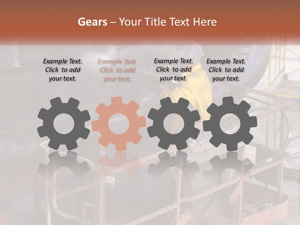 Occupation Male Clean PowerPoint Template