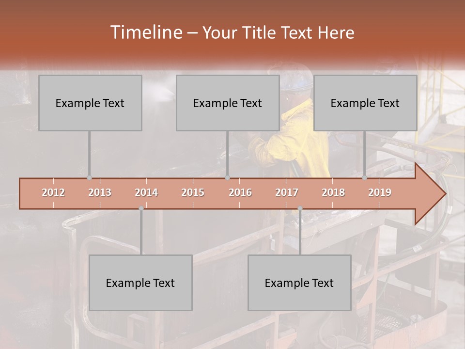 Occupation Male Clean PowerPoint Template
