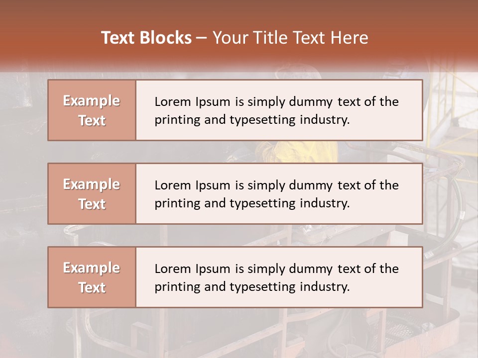 Occupation Male Clean PowerPoint Template