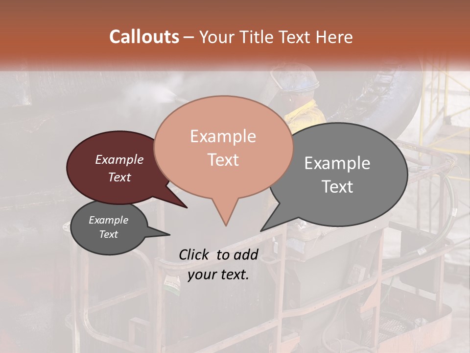 Occupation Male Clean PowerPoint Template