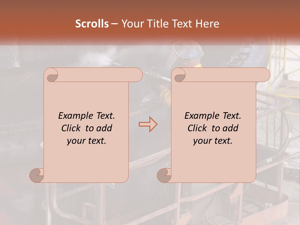 Occupation Male Clean PowerPoint Template