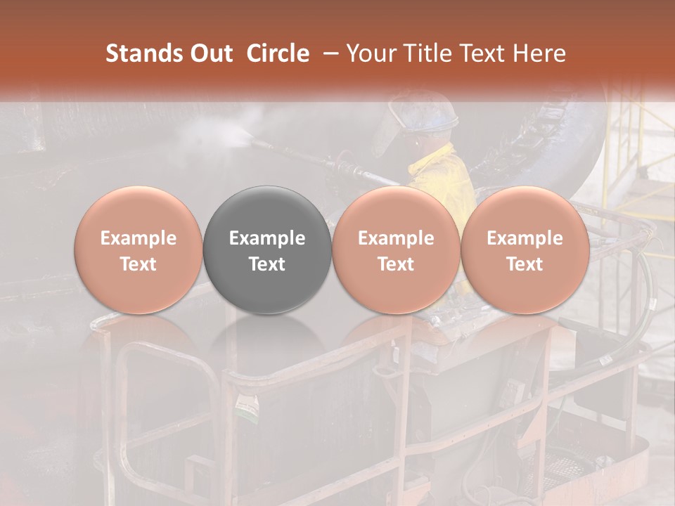 Occupation Male Clean PowerPoint Template