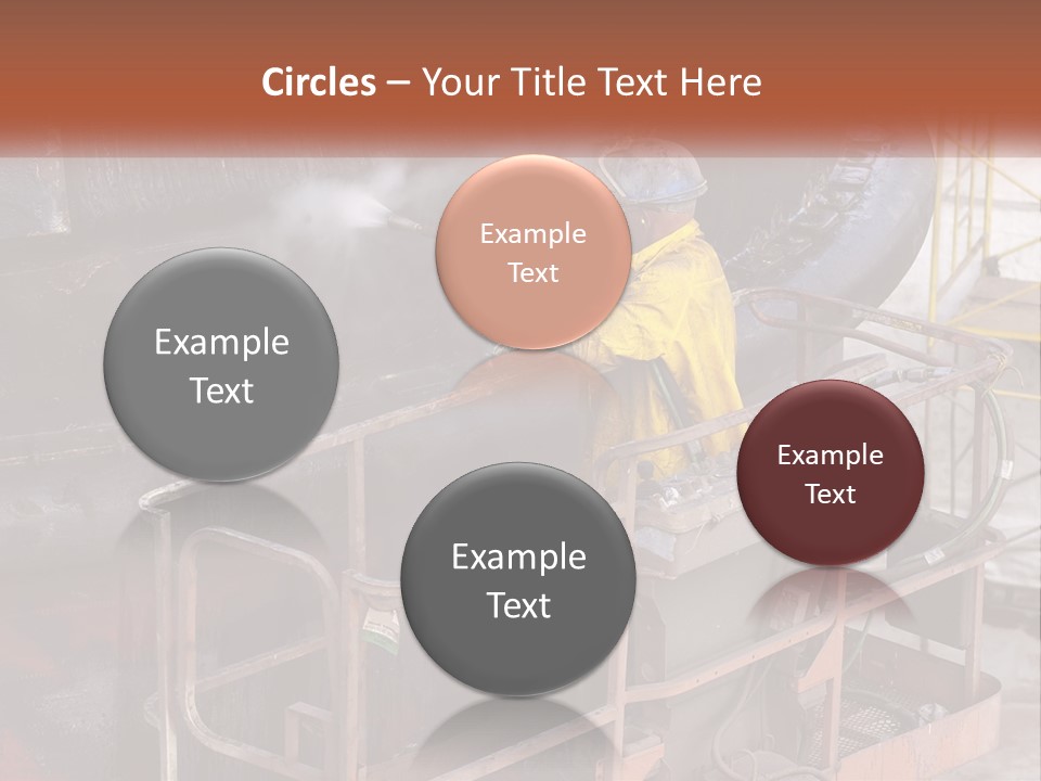 Occupation Male Clean PowerPoint Template
