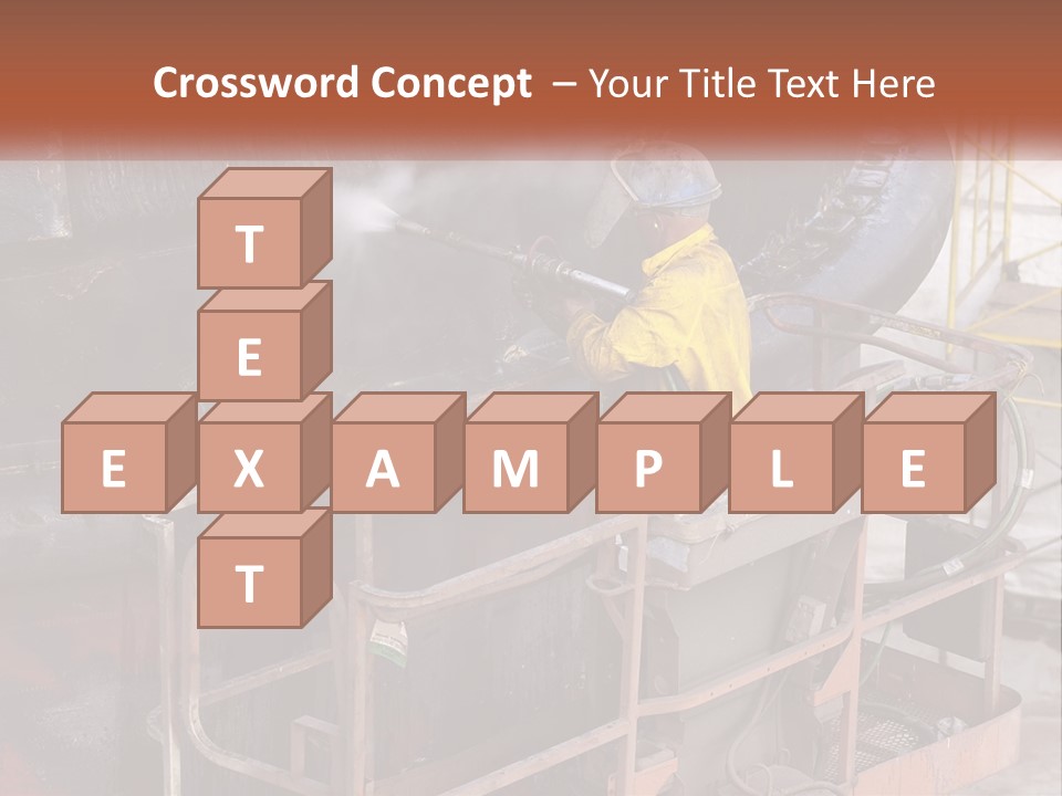 Occupation Male Clean PowerPoint Template