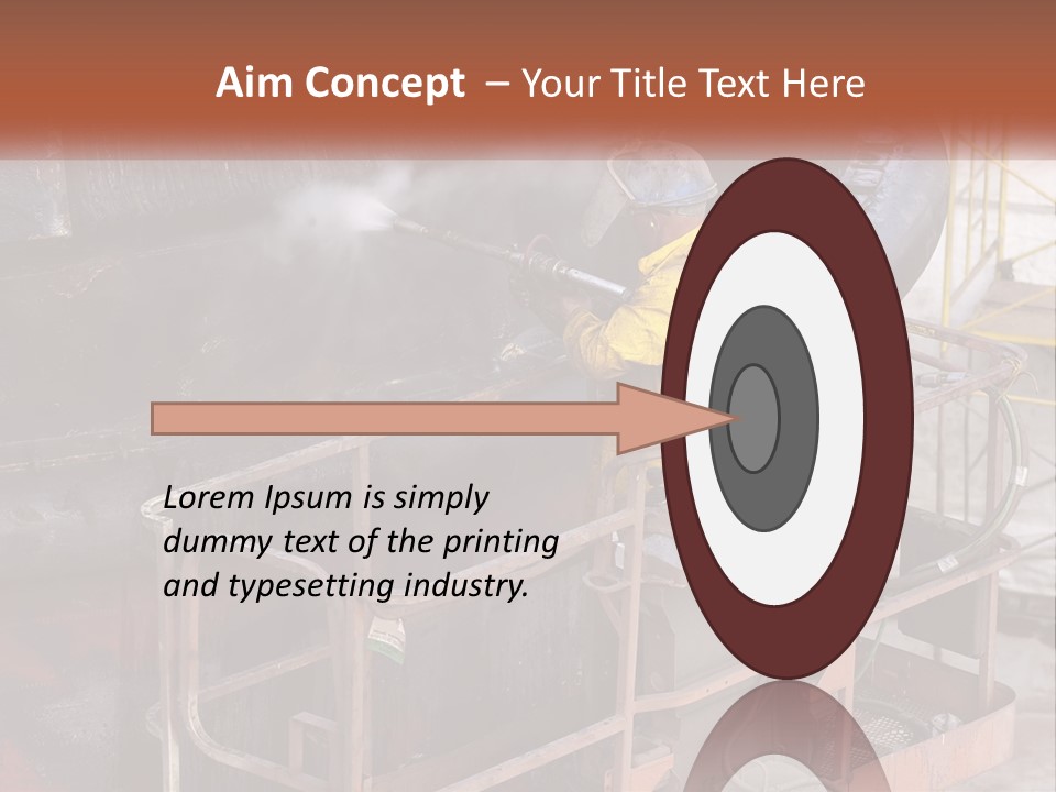 Occupation Male Clean PowerPoint Template