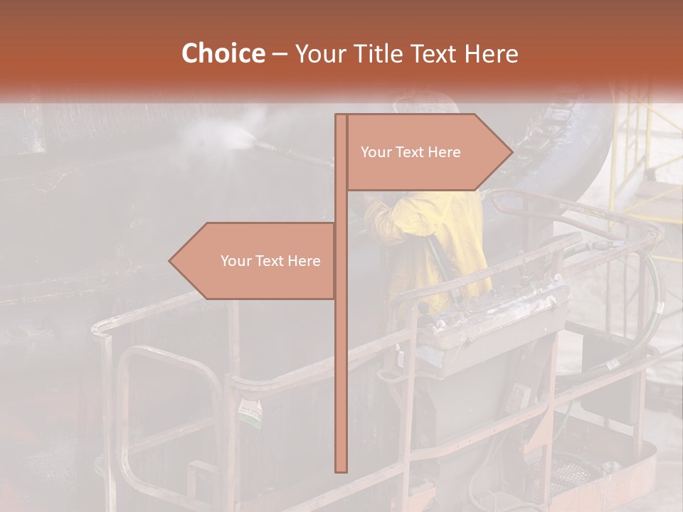 Occupation Male Clean PowerPoint Template